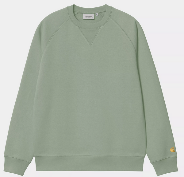 Carhartt WIP Chase Sweat Frosted Green/G &hellip;