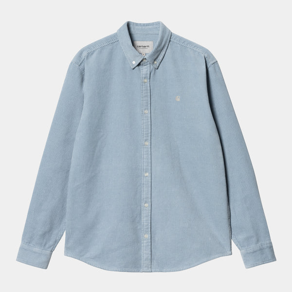 Carhartt WIP L/S Madison Cord Shirt Dust &hellip;