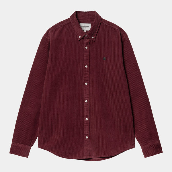 Carhartt WIP L/S Madison Cord Shirt Melb &hellip;