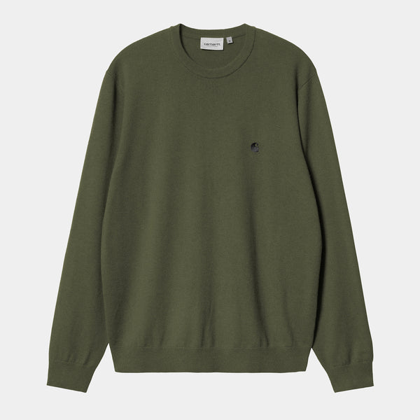 Carhartt WIP Madison Sweater Tarragon/Bl &hellip;