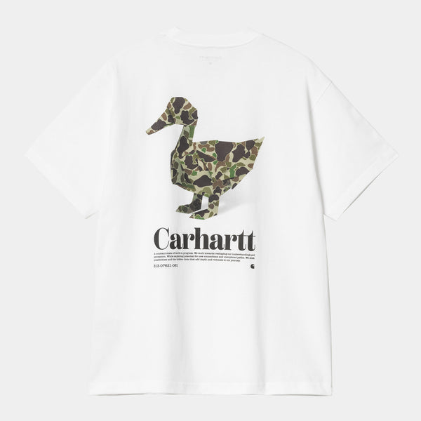 Carhartt WIP S/S Fold Duck T-Shirt White &hellip;